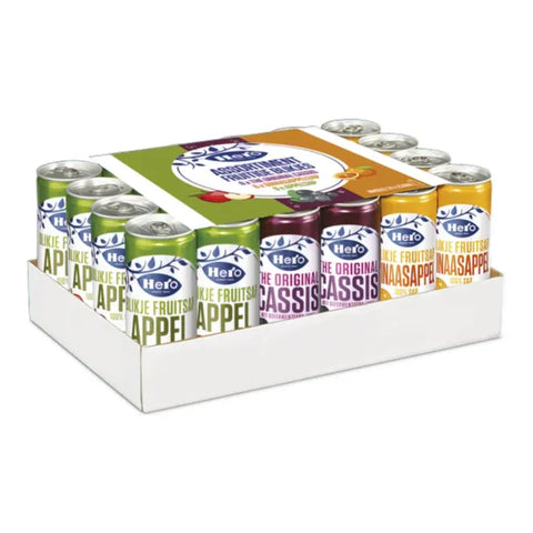 Hero Assorti tray 24 x 250ml - Afhalen Den Bosch