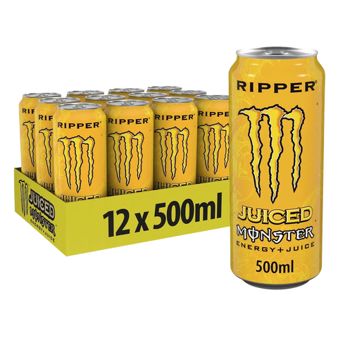 monster energy ripper 12 x 500ml tray pl import